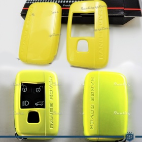 Cover Rigida Verde Acido, Guscio per Chiave Land Rover Ranger Rover Evoque , Copertura Protezione Telecomando in ABS Termico