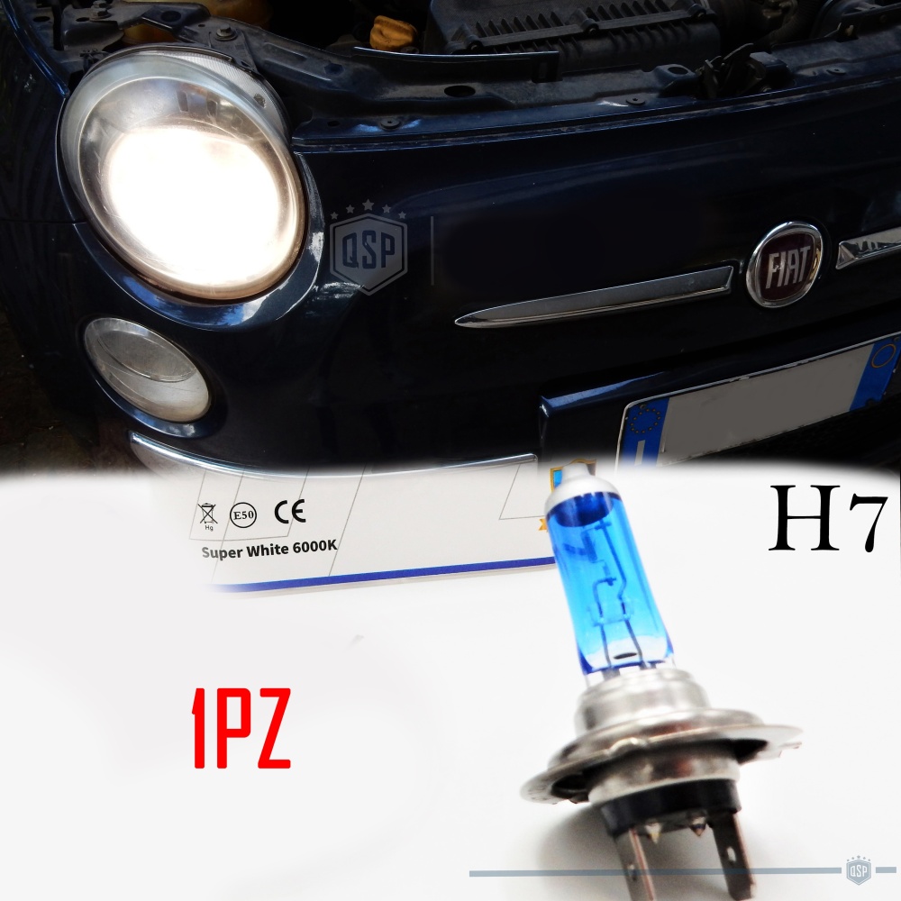 X1 H7 HALOGEN BULB LIGHT 12V 55W, POWERFUL HEADLIGHT WHITE, XENON EFFECT, +35 Mt VISIBILITY X1 H7 HALOGEN BULB LIGHT 12V 55W, POWERFUL HEADLIGHT WHITE, XENON EFFECT, +35 Mt VISIBILITY