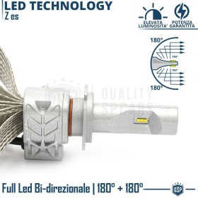 1 Bombilla LED H7 CANbus Profesional | Conversión de Halógena H7 a LED | 6500K Blanco Frío 4000LM