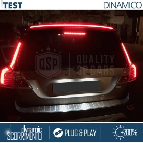 SPOILER LED Posteriore Per Ssangyong Kyron | Striscia LED, Alettone Adesivo NERO