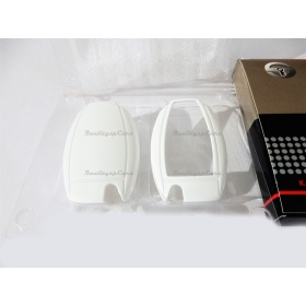 Funda Rígida Llave Mando Blanco para Mercedes Clase GL (X164) Carcasa Protectora en Abs Térmico