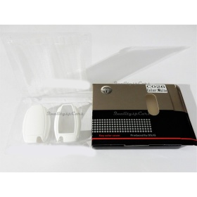 Funda Rígida Llave Mando Blanco para Mercedes Clase GL (X164) Carcasa Protectora en Abs Térmico