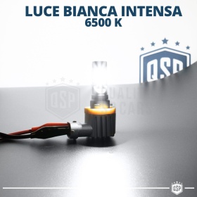 1x Bombilla LED H8 | Blanco Frío 6500K Potente 4000LM | CANbus Sin Error, Plug & Play