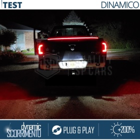 ALERÓN LED Trasero Para VW Amarok | Spoiler LED Adhesivo Negro Translúcido