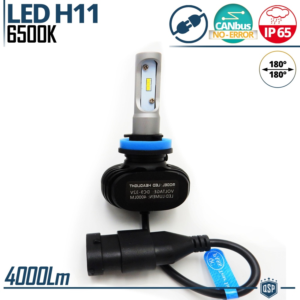 1pc Full LED H11 Bulb CANbus | Led Headlight Conversion White Light 6500K 4000LM