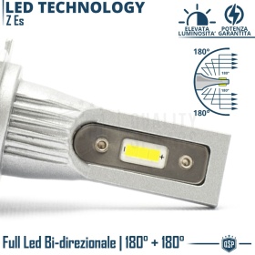 1x Bombilla LED H7 | Blanco Frío 6500K Potente 4000LM | CANbus Sin Error, Plug & Play