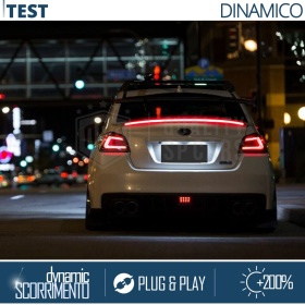 ALERÓN LED Trasero Para Toyota GR86 | Spoiler LED Adhesivo Negro Translúcido