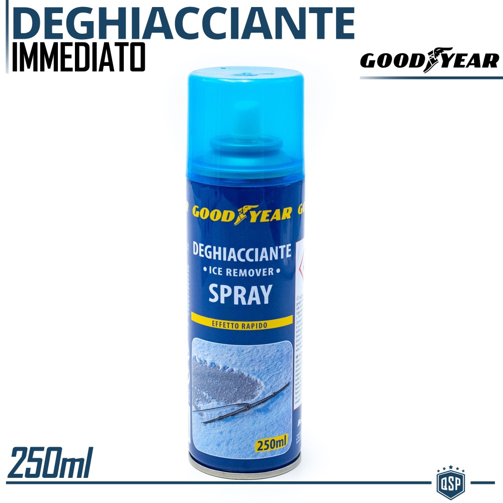 Spray Quitahielo para Parabrisas de Coche | DESHIELO GoodYear Gafas, Cerraduras, Frenos, Plásticos Spray Quitahielo para Parabrisas de Coche | DESHIELO GoodYear Gafas, Cerraduras, Frenos, Plásticos