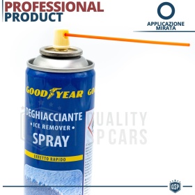 Spray Quitahielo para Parabrisas de Coche | DESHIELO GoodYear Gafas, Cerraduras, Frenos, Plásticos