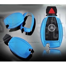 Blue Hard Remote Key Cover for Mercedes G Class (W463) Facelift PROTECTOR Shell Case in Thermal Abs