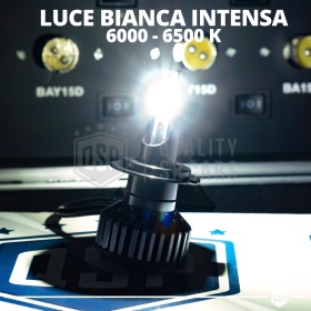 1 Bombilla LED H7 CANbus 4000LM | Luz Blanca 6000K | Conversión Profesional de Halógena H7 a LED