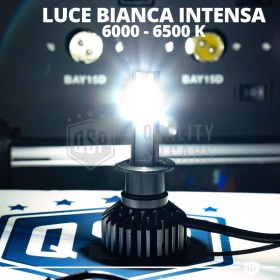 1 Bombilla LED H1 CANbus 4000LM | Luz Blanca 6000K | Conversión Profesional de Halógena H1 a LED