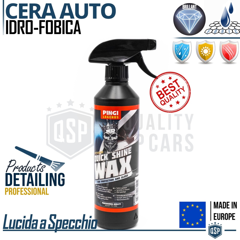 CERA de Coche Spray Profesional Pulido Espejo HIDROFÓBICO | Tratamiento Car Detailing LEGENDS