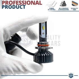 1 Bombilla LED HB3 CANbus 4000LM | Luz Blanca 6000K | Conversión Profesional de Halógena HB3 a LED