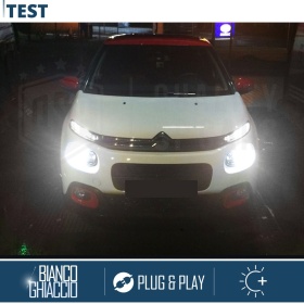 Lampade LED H7 per Citroen C3 3 Luci Bianche Anabbaglianti CANbus | 6500K 8000LM