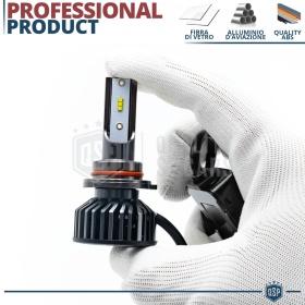 1 Bombilla LED 9006 CANbus 4000LM | Luz Blanca 6000K | Conversión Profesional de Halógena 9006 a LED