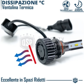 1 Ampoule LED HB4 CANbus 4000LM | Lumière Blanche 6000K | Conversion Professionnel de Halogène HB4 à LED