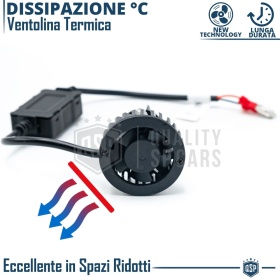 Kit LED H3 CANbus Profesional 8000LM | Luz Blanca 6000K | Conversión de Halógena H3 a LED