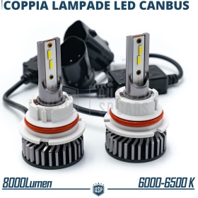 Kit LED HB1 CANbus Profesional 8000LM | Luz Blanca 6000K | Conversión de Halógena HB1 a LED