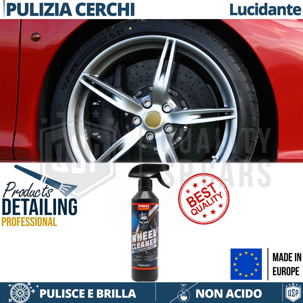 Professional Wheel Cleaner Applicable on Hummer Wheels | Wheel Polish Cleaner CAR DETAILING