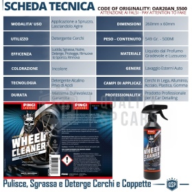 Professional Wheel Cleaner Applicable on Hummer Wheels | Wheel Polish Cleaner CAR DETAILING