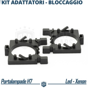 2X ADAPTORES del Retenedor Soporte Bombilla para LUCES DE CRUCE FORD MONDEO MK4 (07-14) para Montaje KIT LED H7 /Xenon