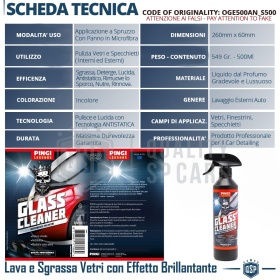 Limpiador de CRISTALES Coches Profesional ANTIESTÁTICO | Limpia Cristales y Espejos de Tu Mitsubishi Detailing