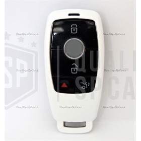 White Hard Remote Key Cover for Mercedes GLE Class (V167) PROTECTOR Shell Case in Thermal Abs