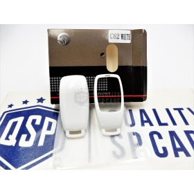 White Hard Remote Key Cover for Mercedes GLE Class (V167) PROTECTOR Shell Case in Thermal Abs