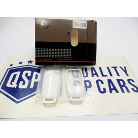 White Hard Remote Key Cover for Mercedes GLE Class (V167) PROTECTOR Shell Case in Thermal Abs