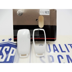 White Hard Remote Key Cover for Mercedes GLE Class (V167) PROTECTOR Shell Case in Thermal Abs