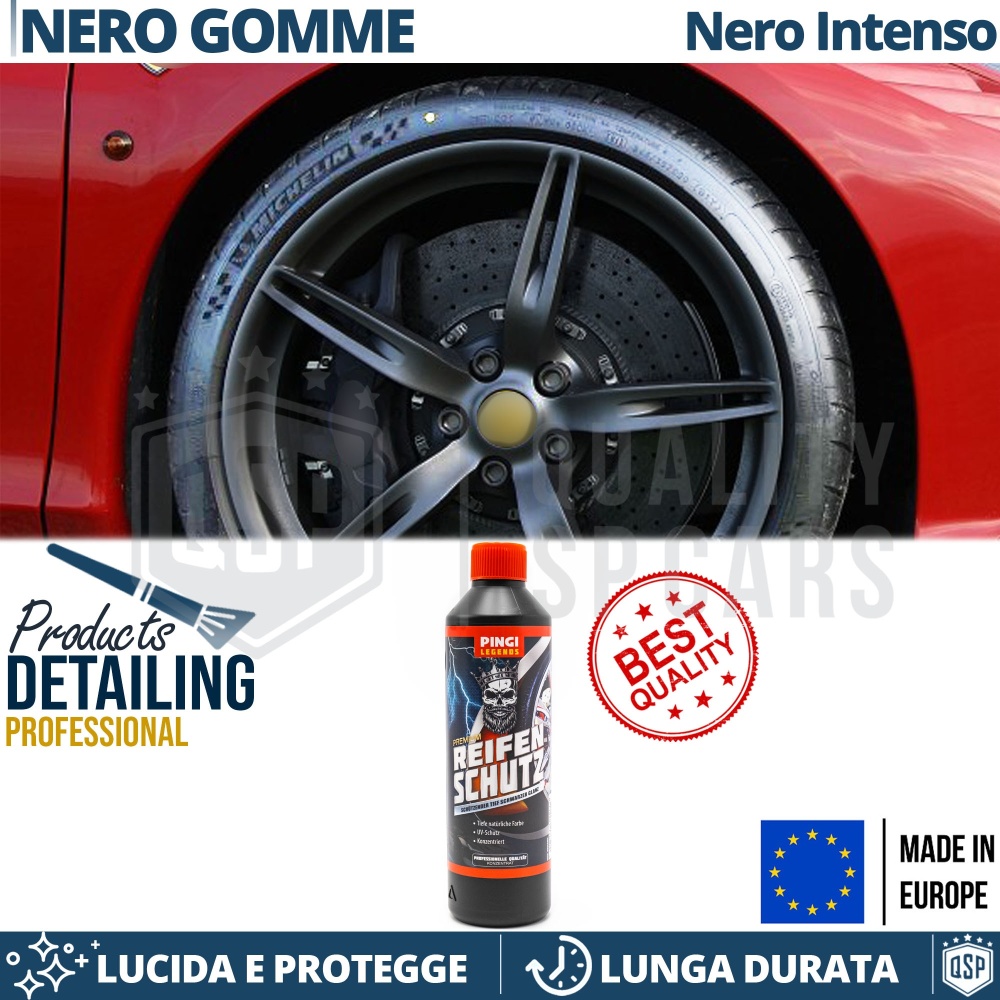 Car TYRE SHINE Professional Applicable on Lada Wheels | Intense Black CONCENTRATE Car Detailing