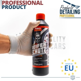 Car TYRE SHINE Professional Applicable on Lada Wheels | Intense Black CONCENTRATE Car Detailing