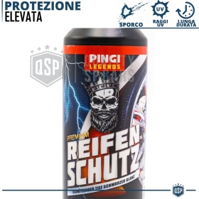 Nero Gomme Auto Professionale Applicabile su Ruote Suzuki | CONCENTRATO Nero Intenso Lucido Car Detailing