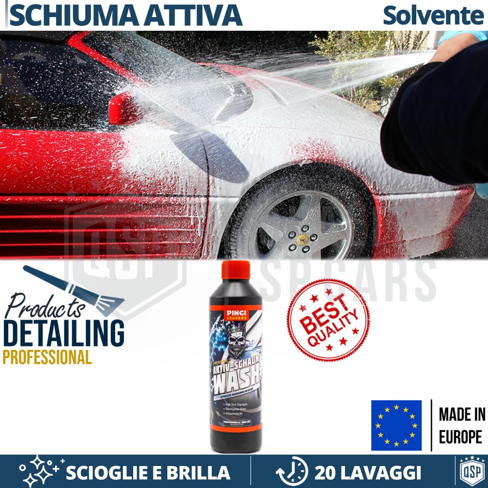 Champú Coche ESPUMA ACTIVA Profesional para la Carrocería de tu Mazda | Lavado con Hidrolimpiadora Car Detailing