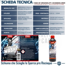 Champú Coche ESPUMA ACTIVA Profesional para la Carrocería de tu Mazda | Lavado con Hidrolimpiadora Car Detailing
