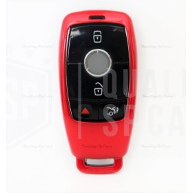 Red Hard Remote Key Cover for Mercedes GLE Class (V167) PROTECTOR Shell Case in Thermal Abs