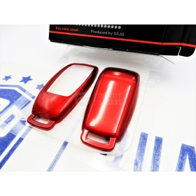 Red Hard Remote Key Cover for Mercedes GLE Class (V167) PROTECTOR Shell Case in Thermal Abs