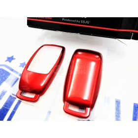 Red Hard Remote Key Cover for Mercedes GLE Class (V167) PROTECTOR Shell Case in Thermal Abs
