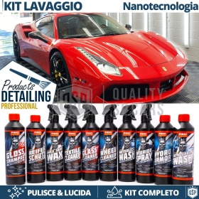 Kit LAVADO de Coche COMPLETO Profesional para tu Seat | Nanotecnología, Pulido, Limpieza | FABRICADO EN LA UE