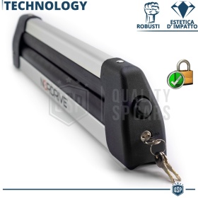 PORTAESQUÍS Coche Universal NORDRIVE en Aluminio | Sobre Techo con Barras de Techo | Aprobado TÜV GS