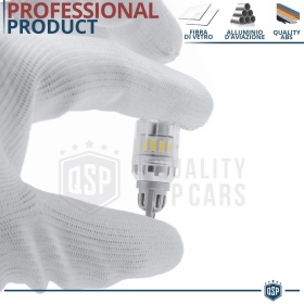 2 Lampadine LED T15 W16W CANbus | Luce Intensa 360° Bianco GHIACCIO 6500K | Plug & Play