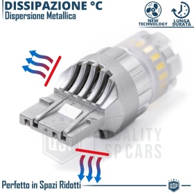 2x Bombillas LED T20 - W21/5W CANnbus | Luz Potente Blanco Frío 6500K | 1400 LUMEN