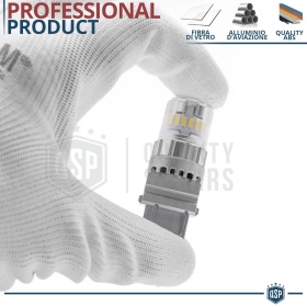2x Bombillas LED T25 - P27W CANnbus | Luz Potente Blanco Frío 6500K | 1400 LUMEN