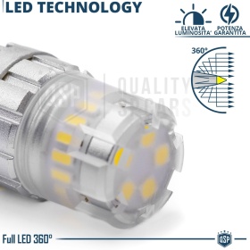 2x Bombillas LED T25 - P27/7W CANnbus | Luz Potente Blanco Frío 6500K | 1400 LUMEN