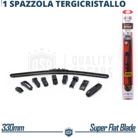 1 Limpiaparabrisas 330mm HEYNER GERMANY Super Flat Premium | Caucho NANO Grafitado | PREMIADA