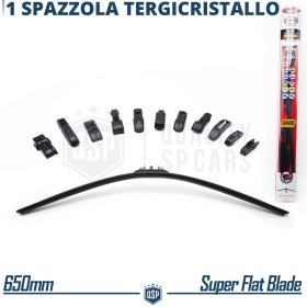 1 Limpiaparabrisas 650mm HEYNER GERMANY Super Flat Premium | Caucho NANO Grafitado | PREMIADA