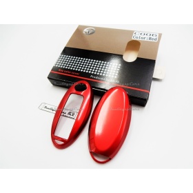 Funda Rígida Llave Mando Rojo para Nissan GT-R (R35) Carcasa Protectora en Abs Térmico