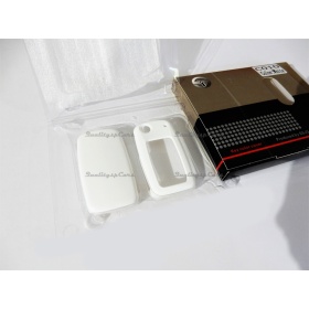 White Hard Remote Key Cover for VW SHARAN 7M Protector Shell Case in Thermal Abs