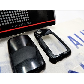 Black Hard Remote Key Cover for VW BORA Protector Shell Case in Thermal Abs